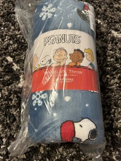 Christmas Puffer Jacket Snoopy Blanket
