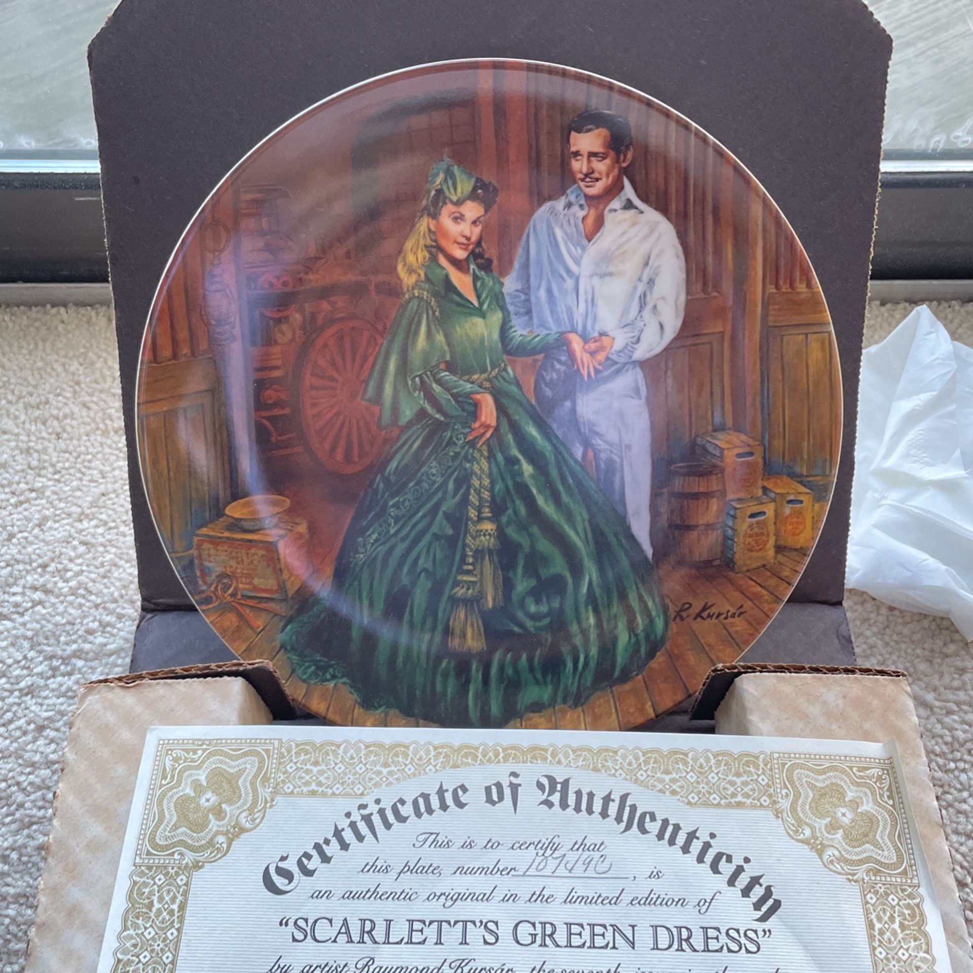 Gone With The Wind Scarlett's Green Dress Girlfriend Anniversary Valentines Christmas Gift