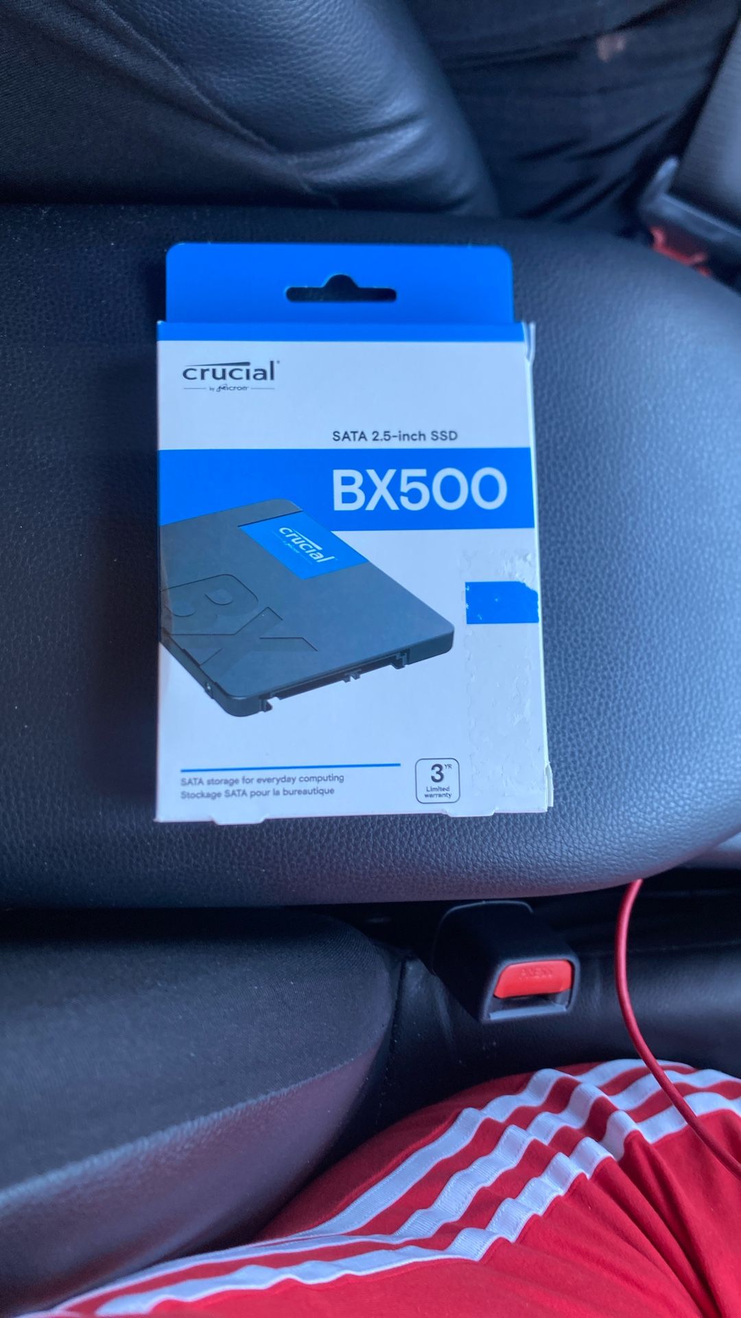 Crucial BX500 2.5” SATA SSD – Nuevo en caja