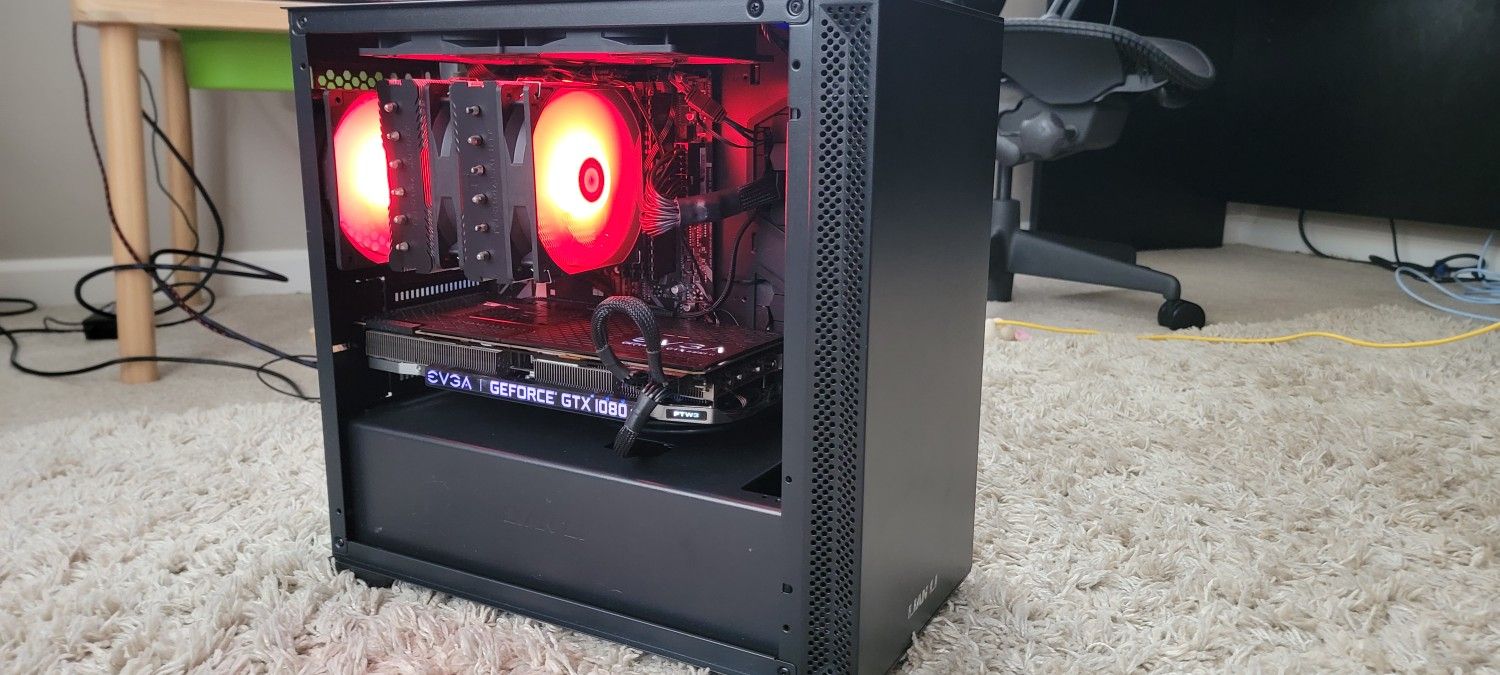 GTX 1080Ti Ryzen 5 5600G 1TB NVME Gaming PC