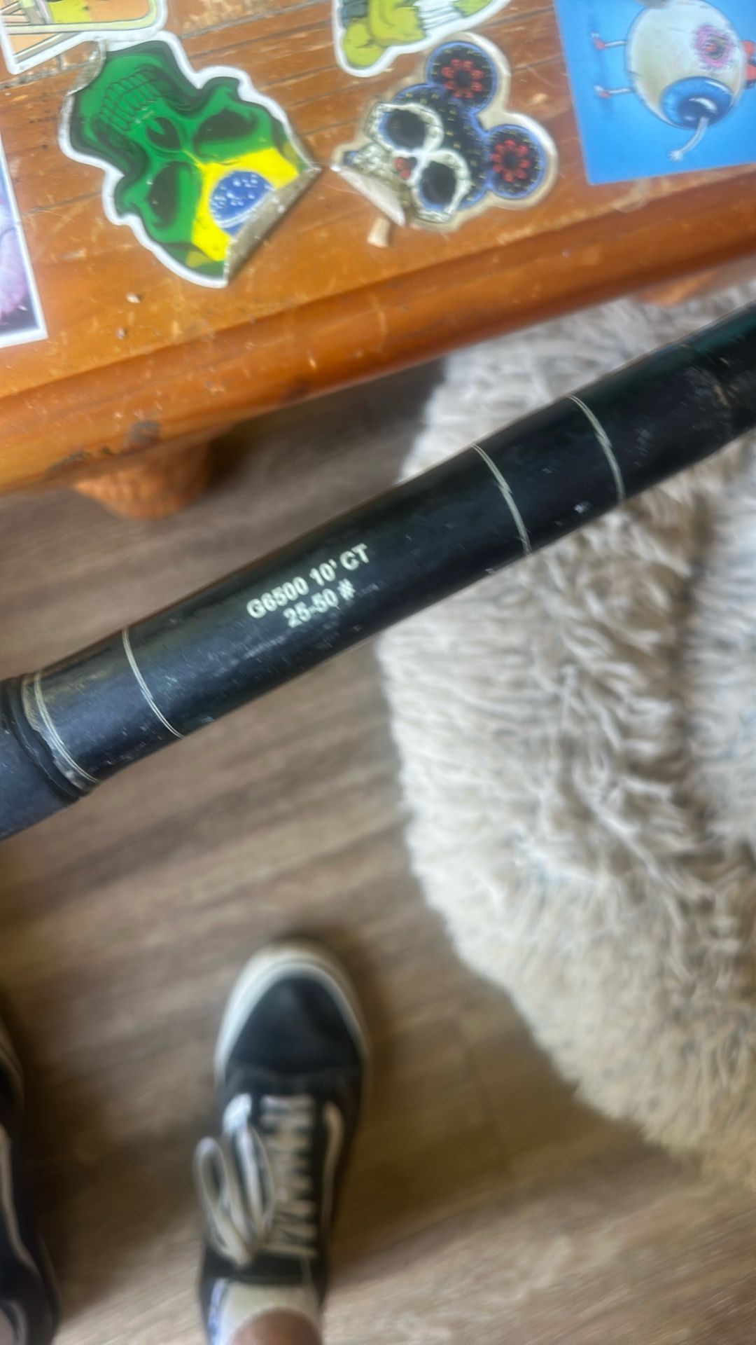 Fishing Rod Seeker G6500 10 Ft Cut To 9 Ft From Tip