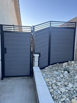 Composite Wood Fence And Gates