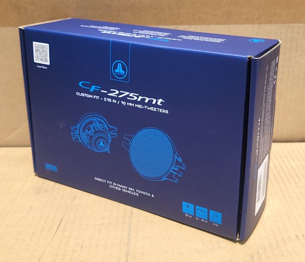 JL Audio Car Speakers Set 2 3/4" Mid Tweeter Speaker Set 40 Watts CF-275MT 🚨 Payment Options Available 🚨 No Credit Needed 🚨