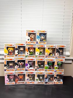 Funko Pop Dragon Ball Z Collection – Lot of 21 Figures