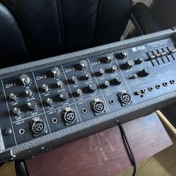 Tao Mx-104 Vintage 4 Channel Powered Mixer - Tested Working