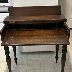 Charming Antique Petite Spinet Desk c. 1800’s