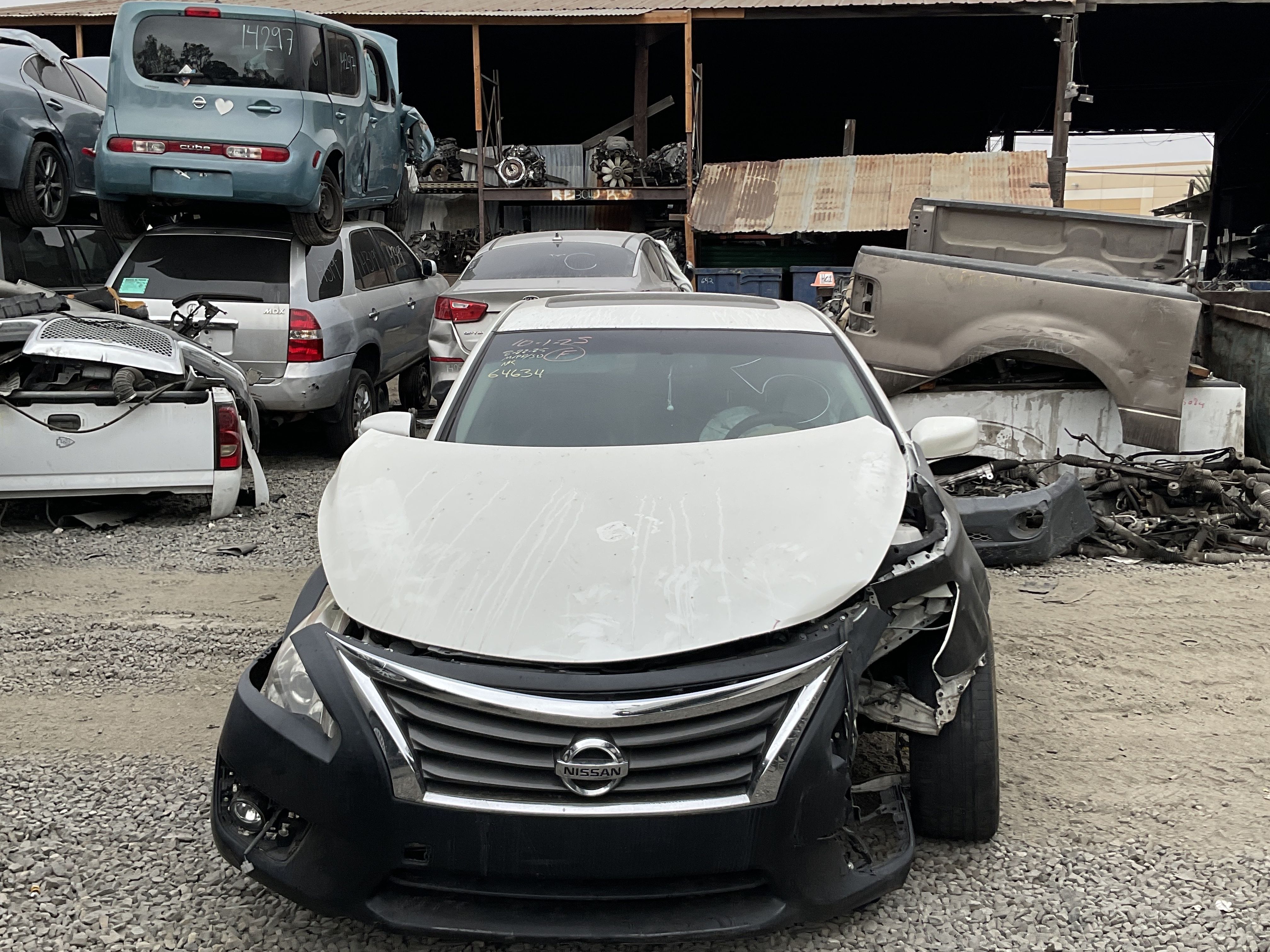 Parts for NISSAN ALTIMA 4C 4D SEDAN SV 2.5L 2013 - Stock #14338