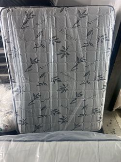 Bamboo Mattress Still in Plastic Wrap