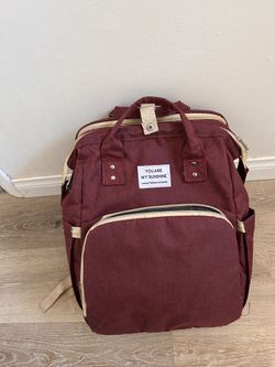 Diaper Bag With Pull Out Changing Pad