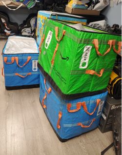 Courier Delivery Moving  Style Tote Bags Box Collapsable Tug  Anywhere
