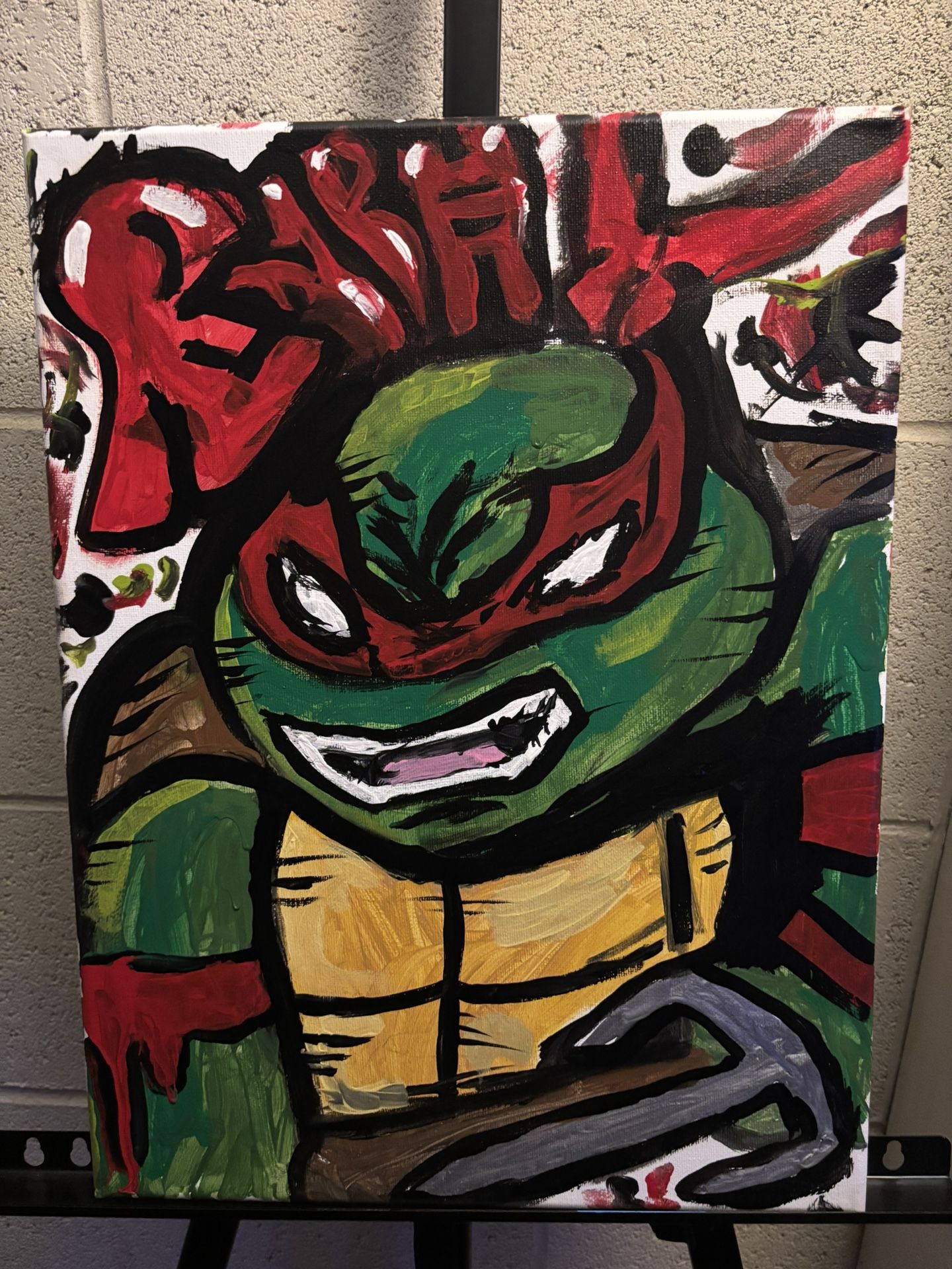 Teenage Mutant Ninja Turtle Painting