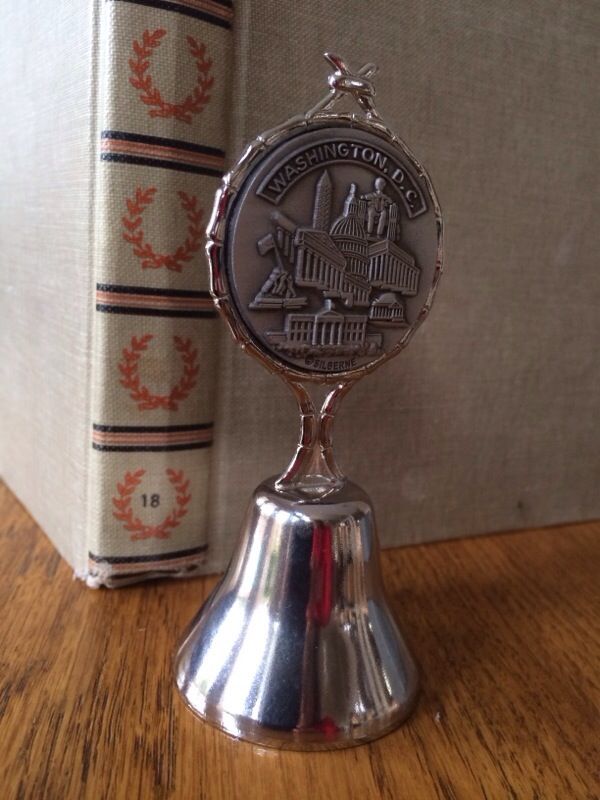 Pewter Washington ,D.C. Souvenir Bell