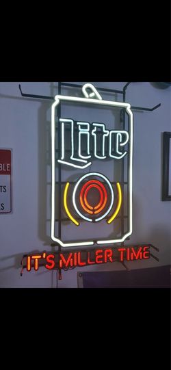 Miller Lite “Its miller Time” LED Sign