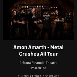 Amon Amarth Tickets