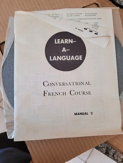 Learn a language conversational French LP