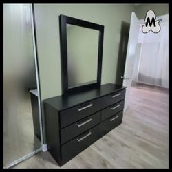 NEW DOUBLE DRESSER WITH MIRROR 😊 ASSEMBLED