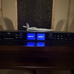 MOTU 828es AVB Thunderbolt Audio Interface