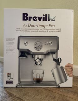 Breville Duo Temp Pro Coffee Espresso Maker (like New)
