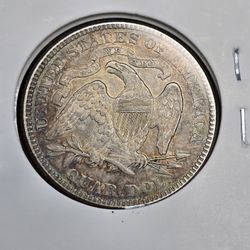 1876 Seated Liberty Quarter 
