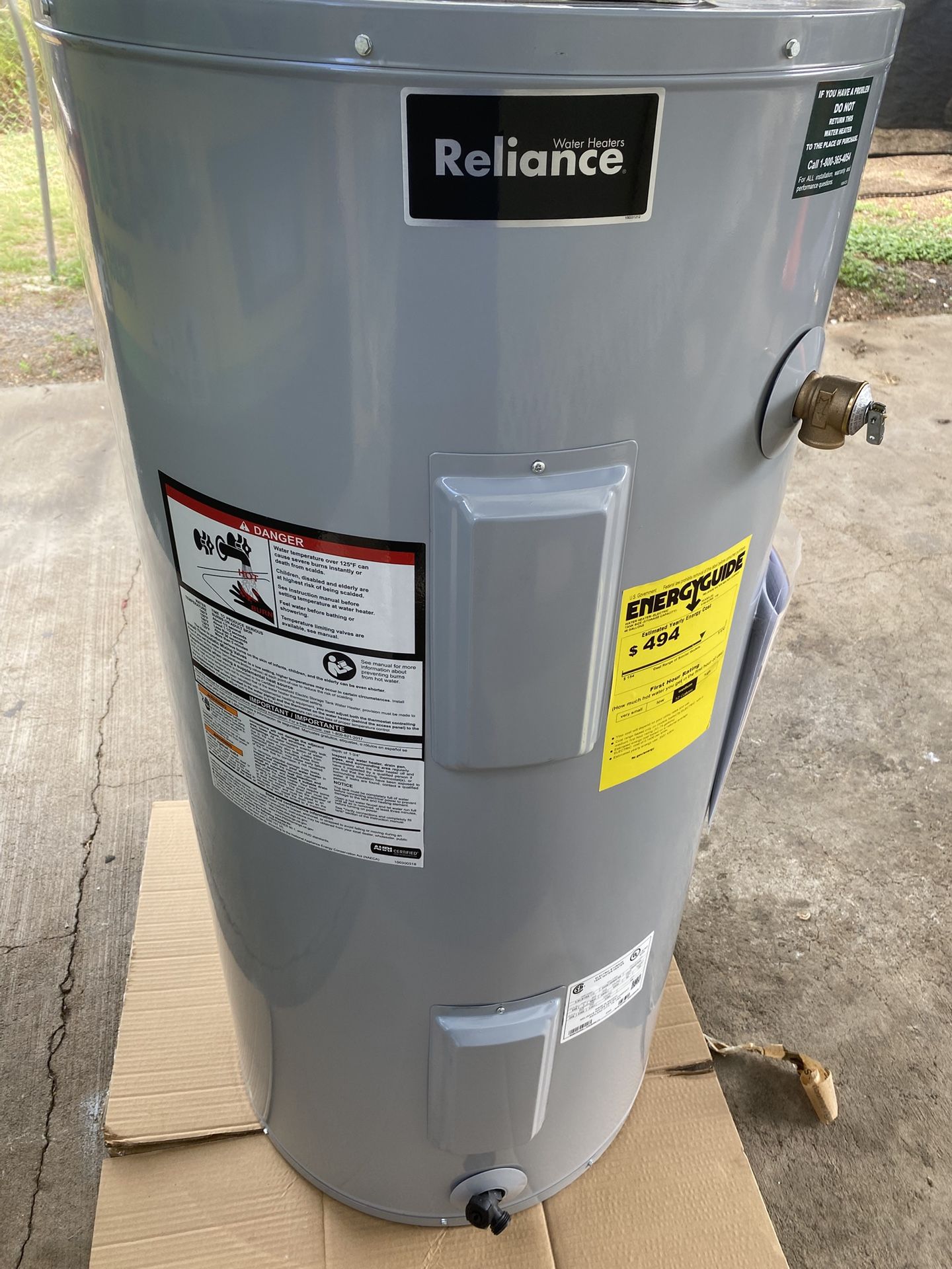 Electric Water Heater (50 Gal)