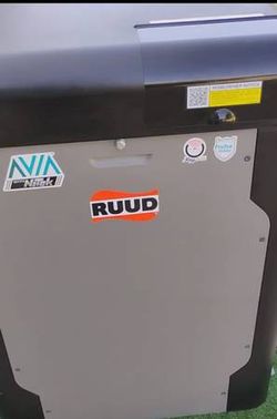 Certified Rheem/Ruud  Avia gas heater. Nearly Brand new.