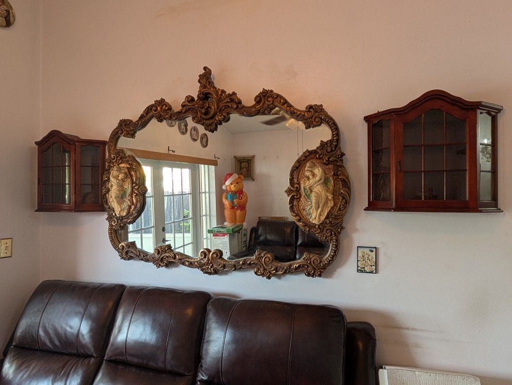 Vintage Ornate Mirror