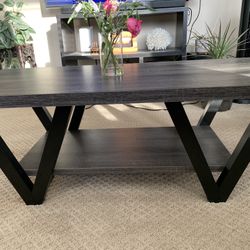 Gray Coffee Table 