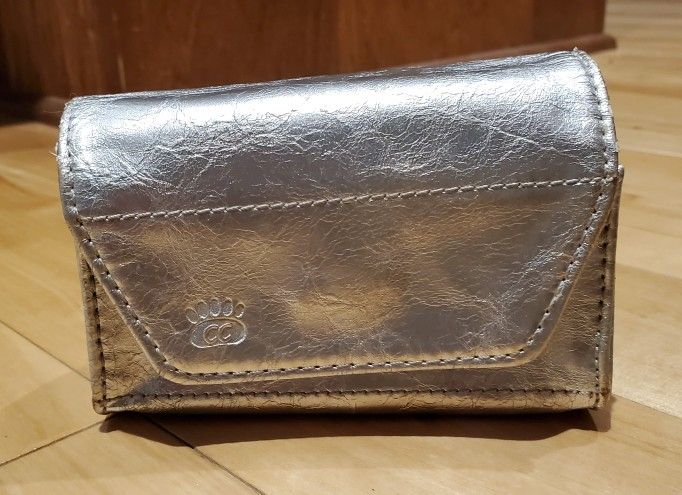 Silver Coupon/Business Card Holder