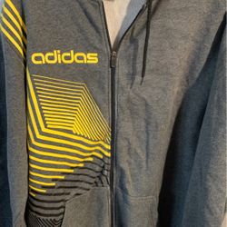 Adidas Zip Up Sweatshirt
