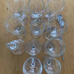Vintage Princess House Crystal Stemware, Bell And More!