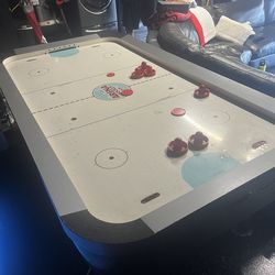Full size air hockey table