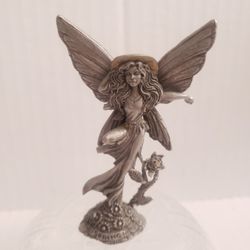 Spring Fairy Pewter Figurine 3.5" Miniature Signed Rawcliffe. F10