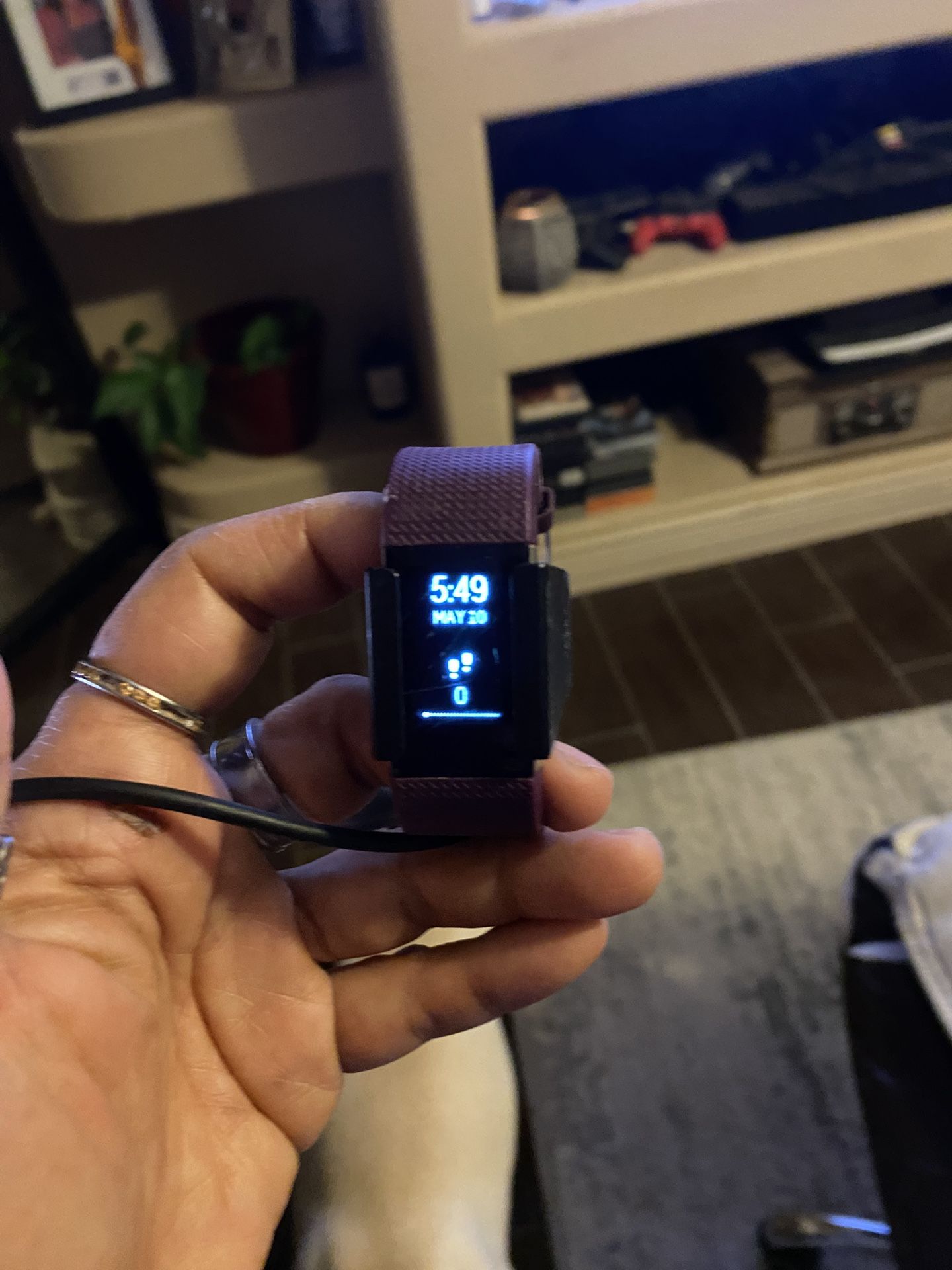 Purple Fitbit 
