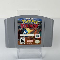 Pokémon Stadium (Nintendo 64, 1997) Authentic 
