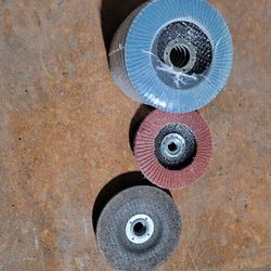 Boxes Of Grinding And Sanding Wheels 