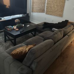 Couch & Entertainment Stand 