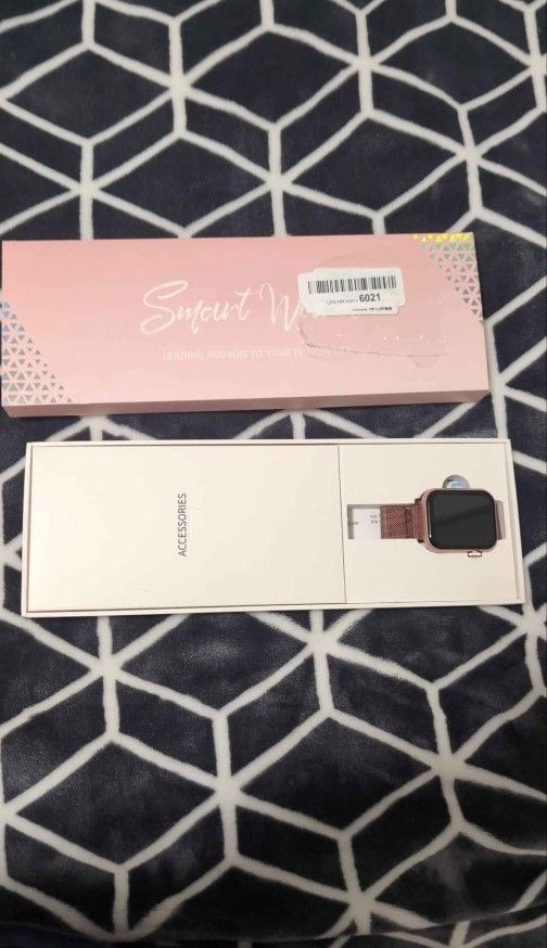 Pink Smart Watch