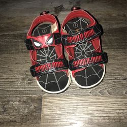 Light Up Spiderman Sandals 