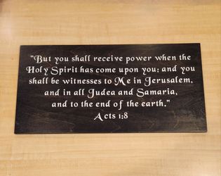 Bible Verse Wall Plaque
