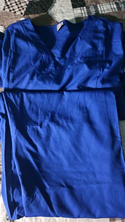Blue royal scrubs