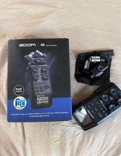 zoom h6 handy recorder