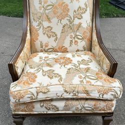 Vintage Wingback  Chair