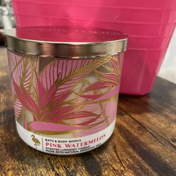 Candle Bath & Body  Pink Watermelon 🍉 NEW