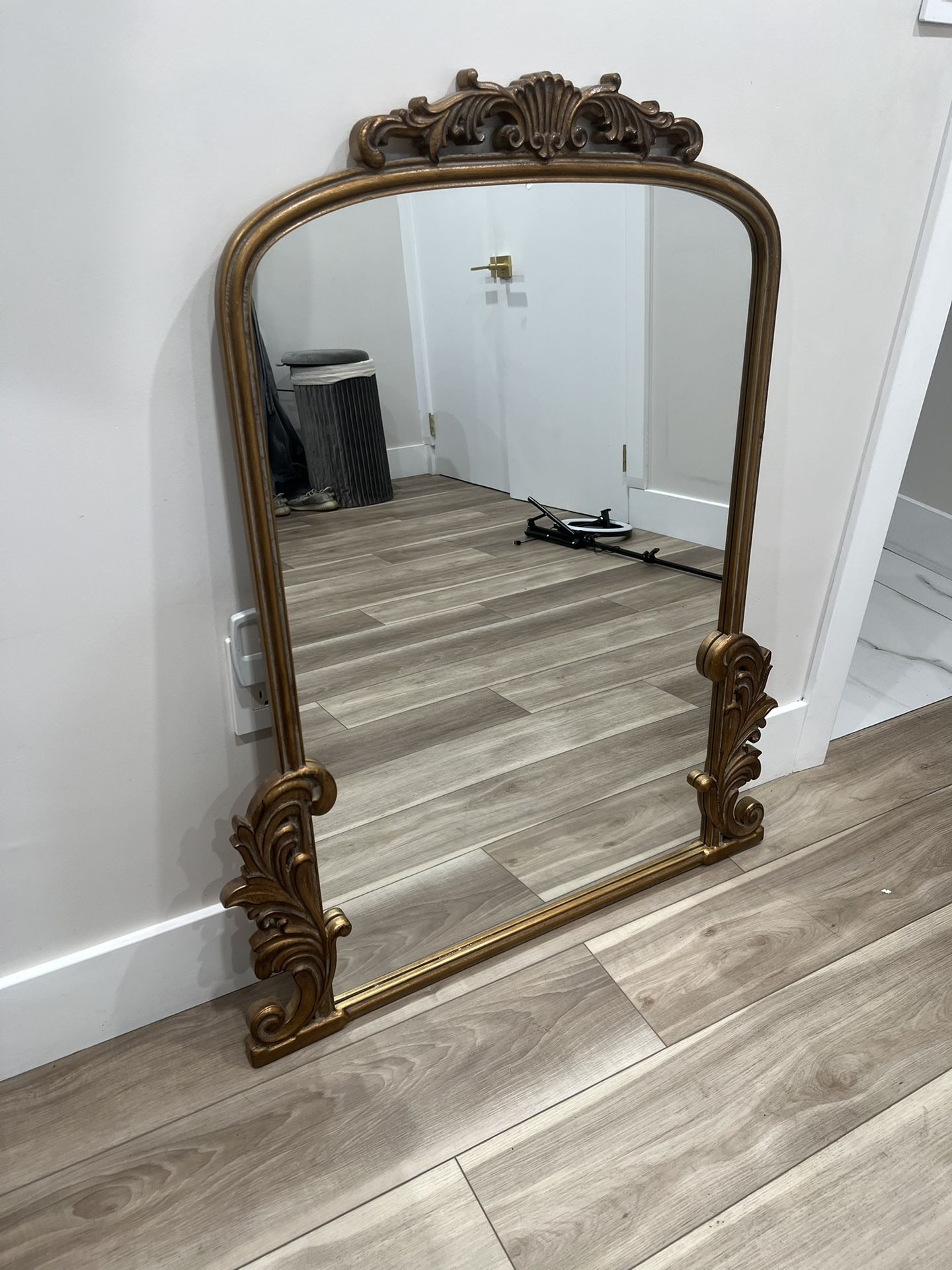 Ornate Gold Mirror