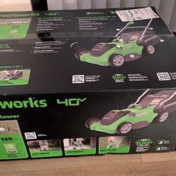 New Greenworks 40V Electric Mower (20%   discount)
