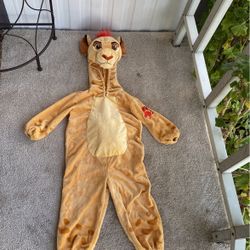 Baby Costume Simba Disney Store Sz. 2-3. Years