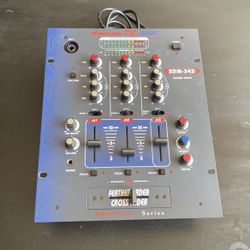 10” 3 Channel DJ Mixer