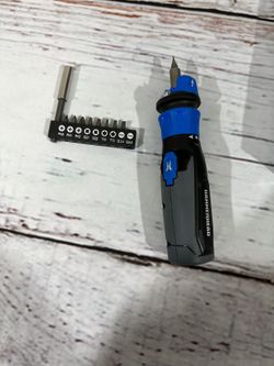 Hammerhead 4v Rechargeable Screwdriver 9 Piece Bit Kit Circuit Sensor HCSD040 02 for Sale in Moreno Valley CA OfferUp