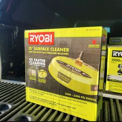 RYOBI 15 in. 3300 PSI Surface Cleaner for Gas Pressure Washer