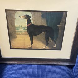 Artist image of a greyhound/whippet